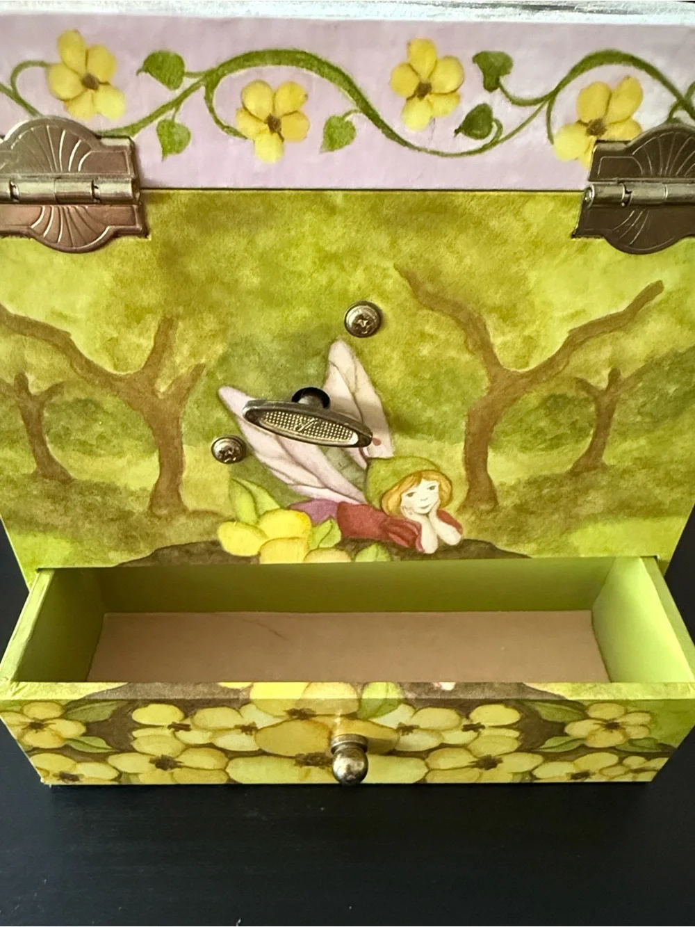 Horse Fairy Musical Jewelry Box horse Spins as music plays